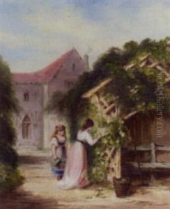Garden Scene by Sarah Louise Kilpack