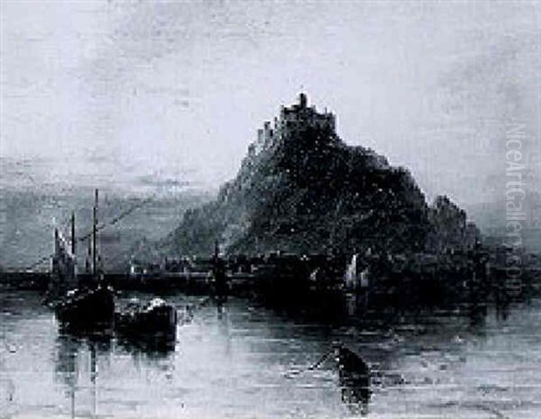 Shipping Before Mont Saint Michel - view 1
