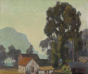 Coastal Village With Eucalyptus