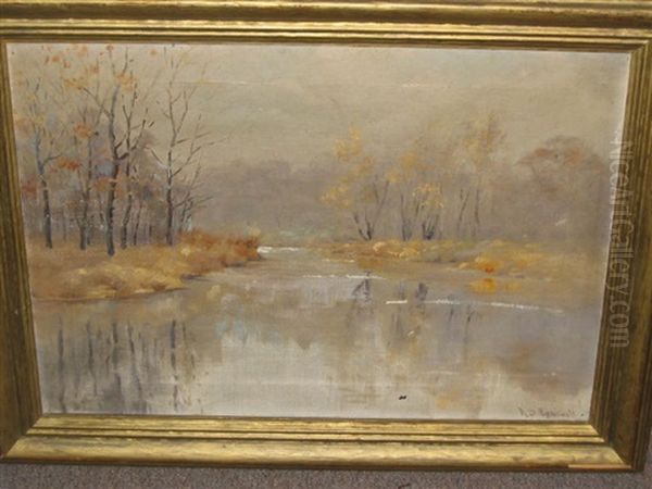Stream In Late Autumn - view 1