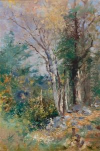 Spring Trees by Charles Frederick Kimball