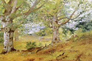 View Through The Trees by Charles Frederick Kimball