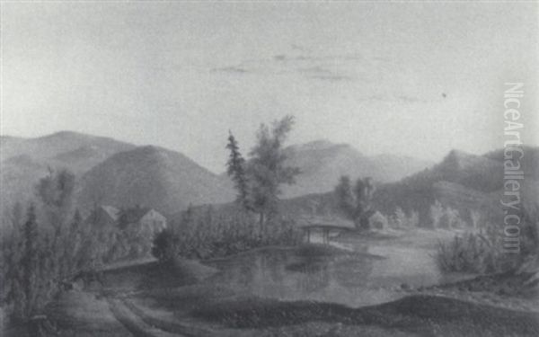 View Of The Panther River, Raymond, Maine - view 1