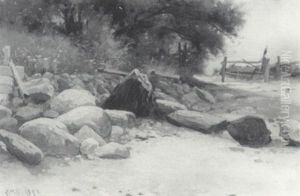 The Fence by Charles Frederick Kimball