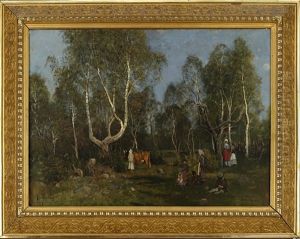 Sommarlandskap I Hasselby