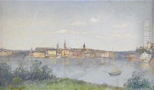 Vy Over Riddarholmen, Stockholm