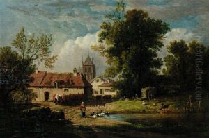 Landscape With Church