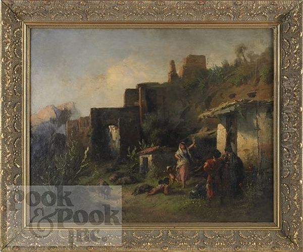 Courtyard Scene - view 1