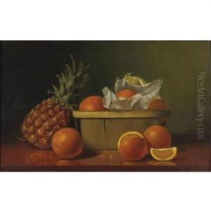 Still Life With Oranges And Pineapple