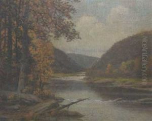 Autumn River Scene