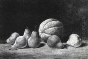 Still Life With Melon And Pears