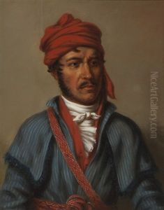 Timpooche Barnard, A Yuchi by Charles Bird King