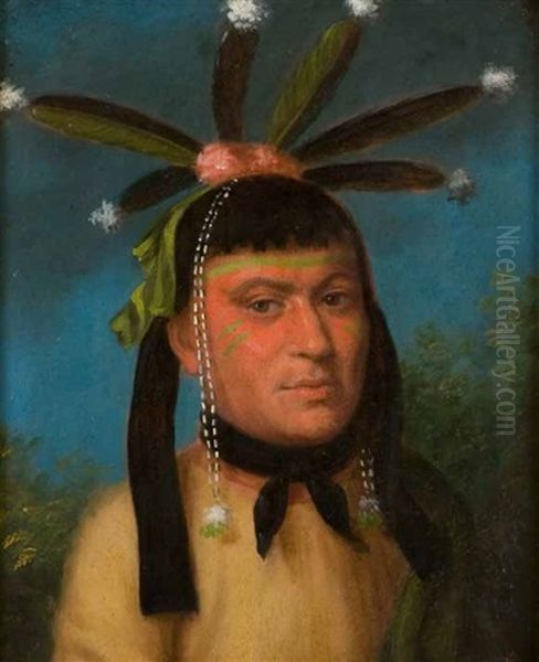 Amiskquew, Menominee War Chief - view 1