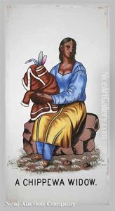 A Chippewa Widow by Charles Bird King