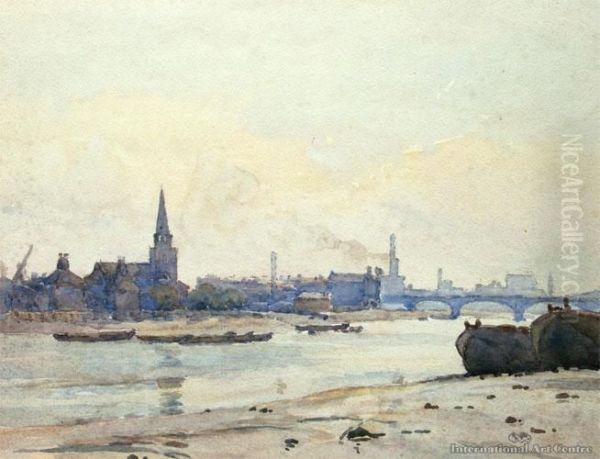 The River Thames, London 1932 - view 1