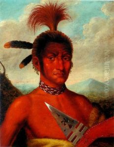Moanahonga (great Walker), An Iowa Chief