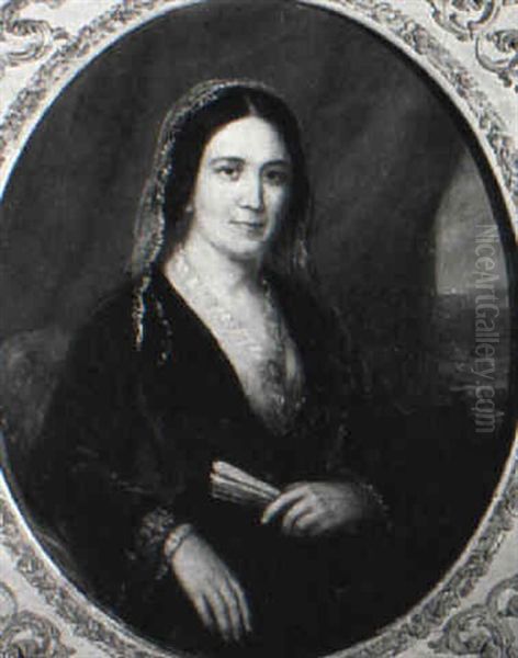 Portrait Of Rebecca Holmes Fowle Grew Dangerfield - view 1