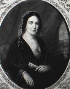 Portrait Of Rebecca Holmes Fowle Grew Dangerfield by Charles Bird King