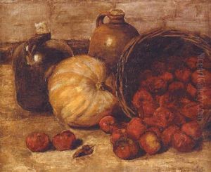 Still Life With Apples And Jugs by Emma Bird King