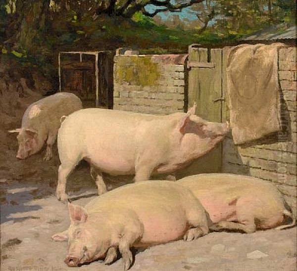 Porkers Resting - view 1