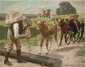 Feeding Time, Bibby by Gunning King