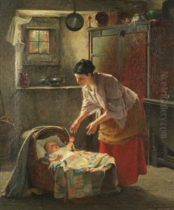 Mother And Baby by Haynes King