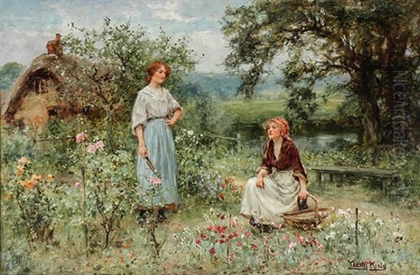 In The Garden by Henry John Yeend King