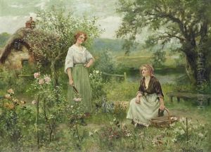 In The Garden by Henry John Yeend King