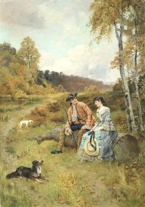 A Country Courtship by Henry John Yeend King