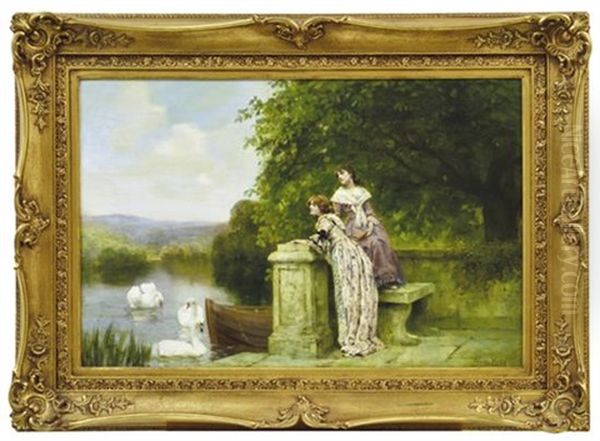 Women By The Lake - view 1