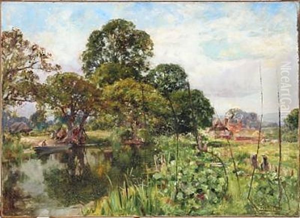 Summer Day At A Lake - view 1