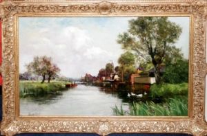 Dutch Canal Scene Dutch Canal Scene