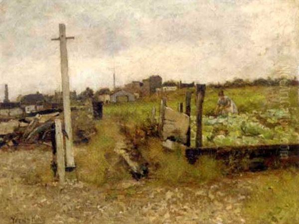 The Coastguard's Cabbages - view 1