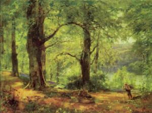 The Path Through The Woods by Henry John Yeend King