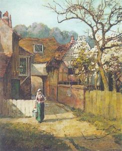The Milkmaid by Henry John Yeend King