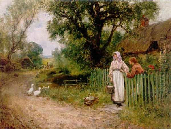 By A Cottage Gate - view 1