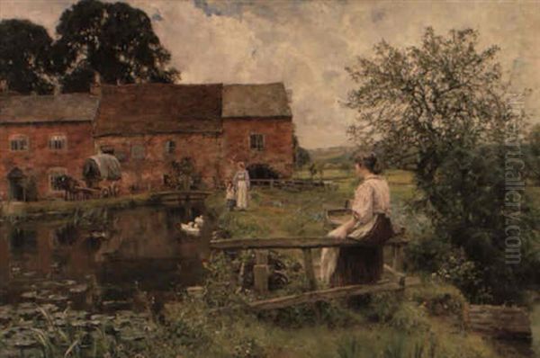 The Path By The Mill - view 1
