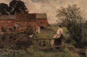 The Path By The Mill by Henry John Yeend King