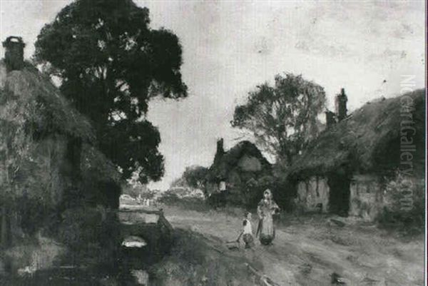 A Village Street Scene - view 1