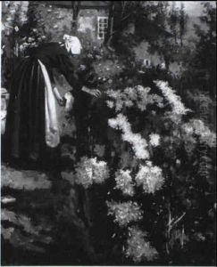 In A Cottage Garden In A Cottage Garden