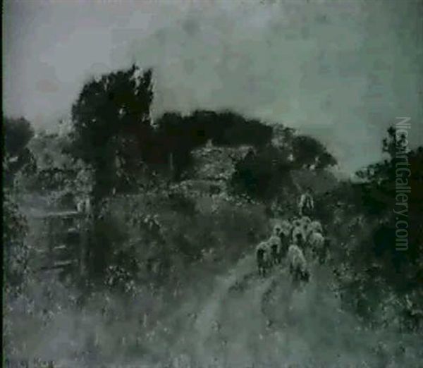 A Lane In Surrey - view 1