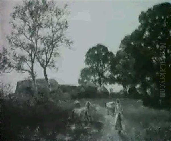 Driving The Cattle Home - view 1