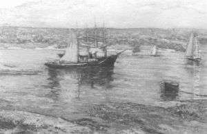 Gloucester Harbor by James S. King