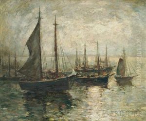 Gloucester Harbor by Paul Bernard King