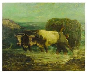 The Seaweed Gatherer by Paul Bernard King