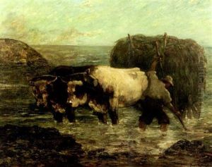 The Seaweed Gatherer by Paul Bernard King