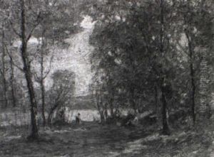 Landscape With Figures And Rowboat