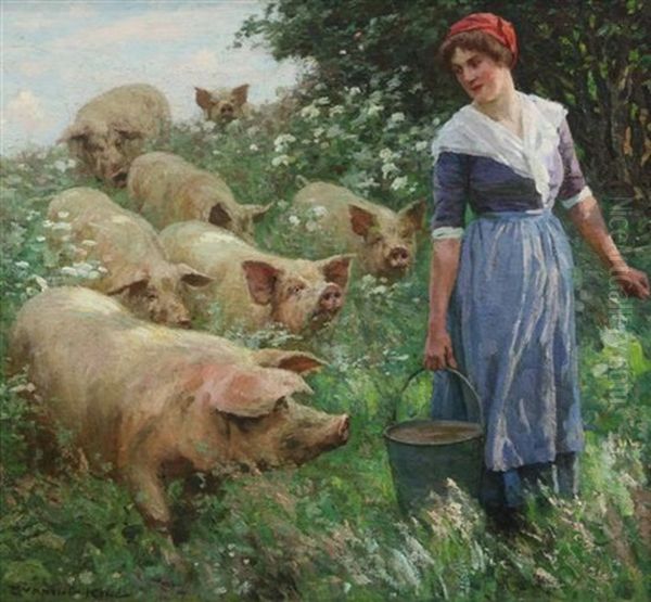 Bringing In The Pigs - view 1