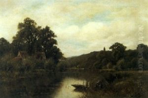 On The Thames At Marsh Lock by Francis Joseph "Wiggs" Kinnaird