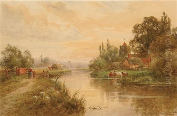 Thames Near Hurly - view 1